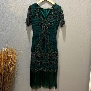 Beautiful Roaring 20’s Flapper Gown